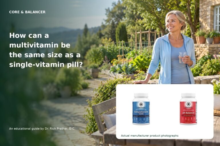 How Can a Multivitamin Be the Same Size as a Single-Vitamin Pill?