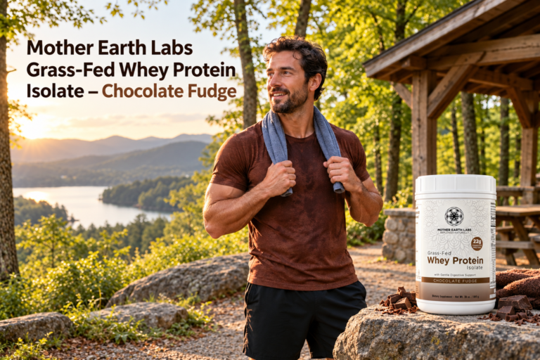 Mother Earth Labs Grass-Fed Whey Protein Isolate — Chocolate Fudge