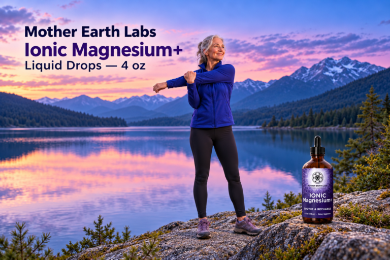 Mother Earth Labs Ionic Magnesium+ Liquid Drops — 4 oz