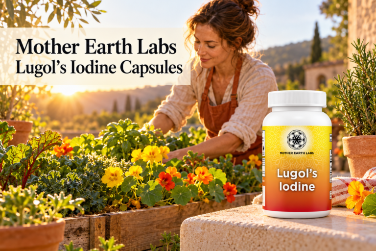 Mother Earth Labs Lugol’s Iodine Capsules