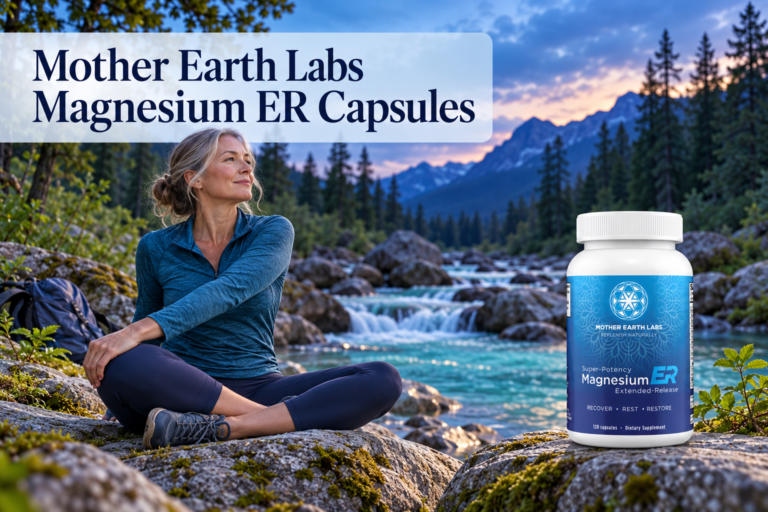 Mother Earth Labs Magnesium ER Capsules