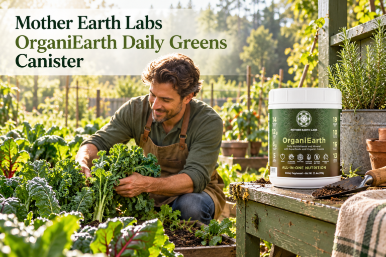 Mother Earth Labs OrganiEarth Daily Greens — Canister