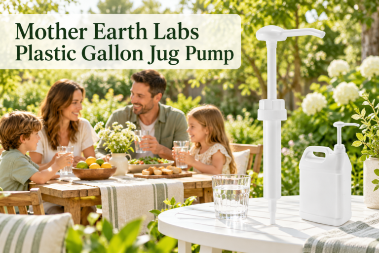 Mother Earth Labs Plastic Gallon Jug Pump