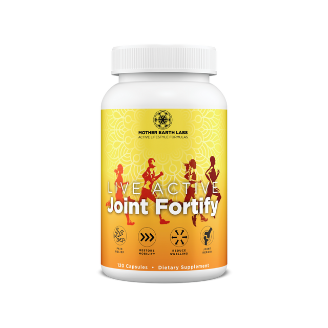 Joint Fortify Joint Support Capsules – Flexibility & Mobility — official Mother Earth Labs product photograph