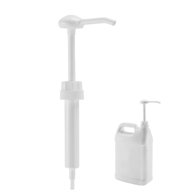 Plastic Gallon Jug Pump — official Mother Earth Labs product photograph