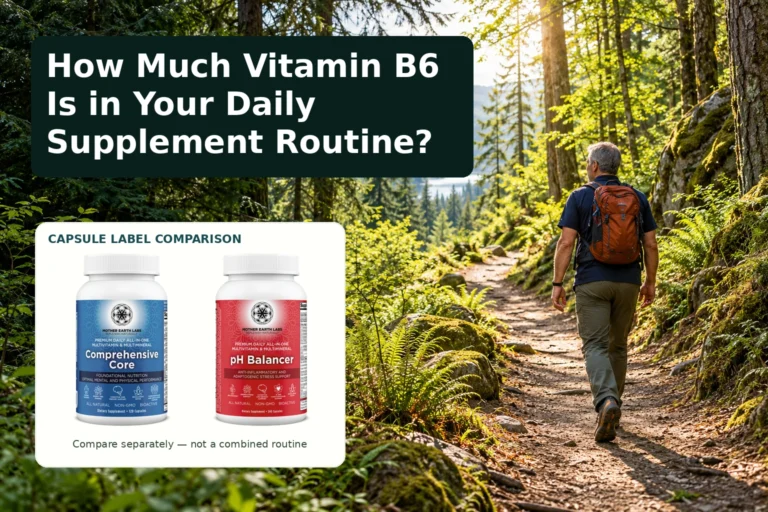 How Much Vitamin B6 Is in Your Daily Supplement Routine?